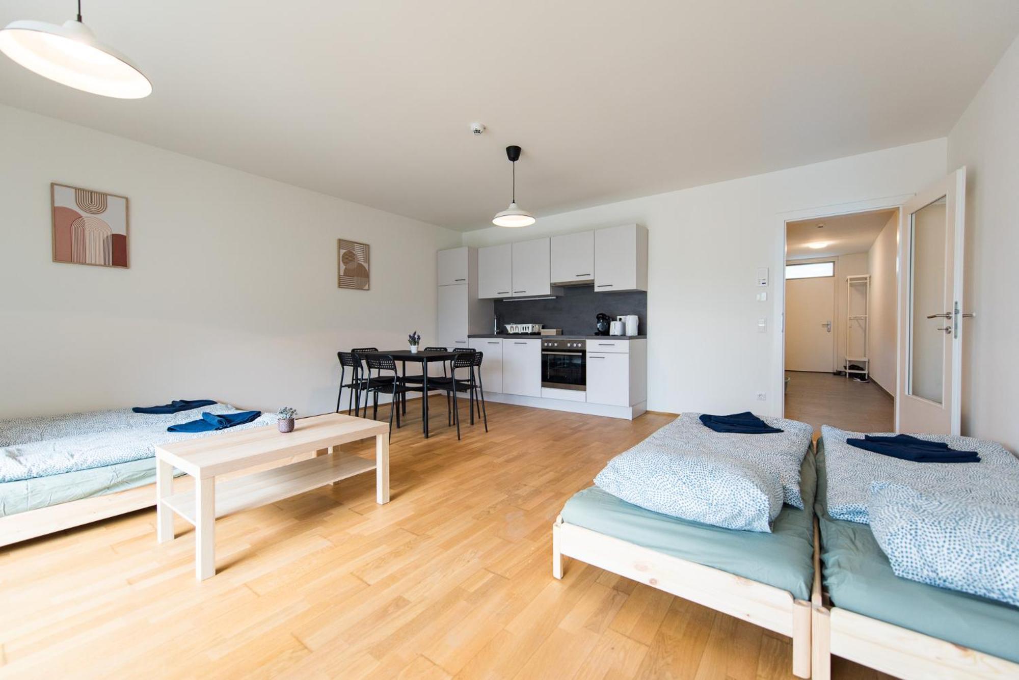 Muzeta Graz - Eco-Friendly Parkview Holiday Apartments In Graz'S Smart City المظهر الخارجي الصورة