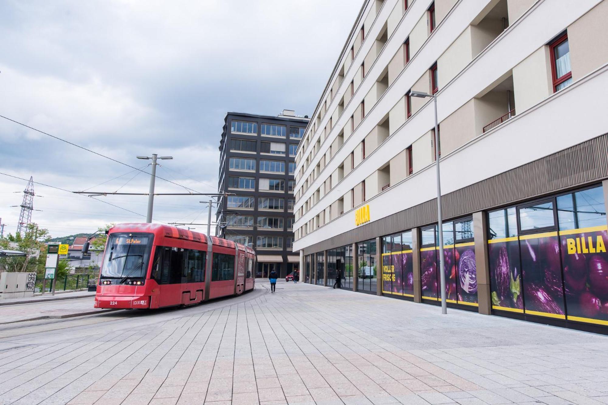 Muzeta Graz - Eco-Friendly Parkview Holiday Apartments In Graz'S Smart City المظهر الخارجي الصورة
