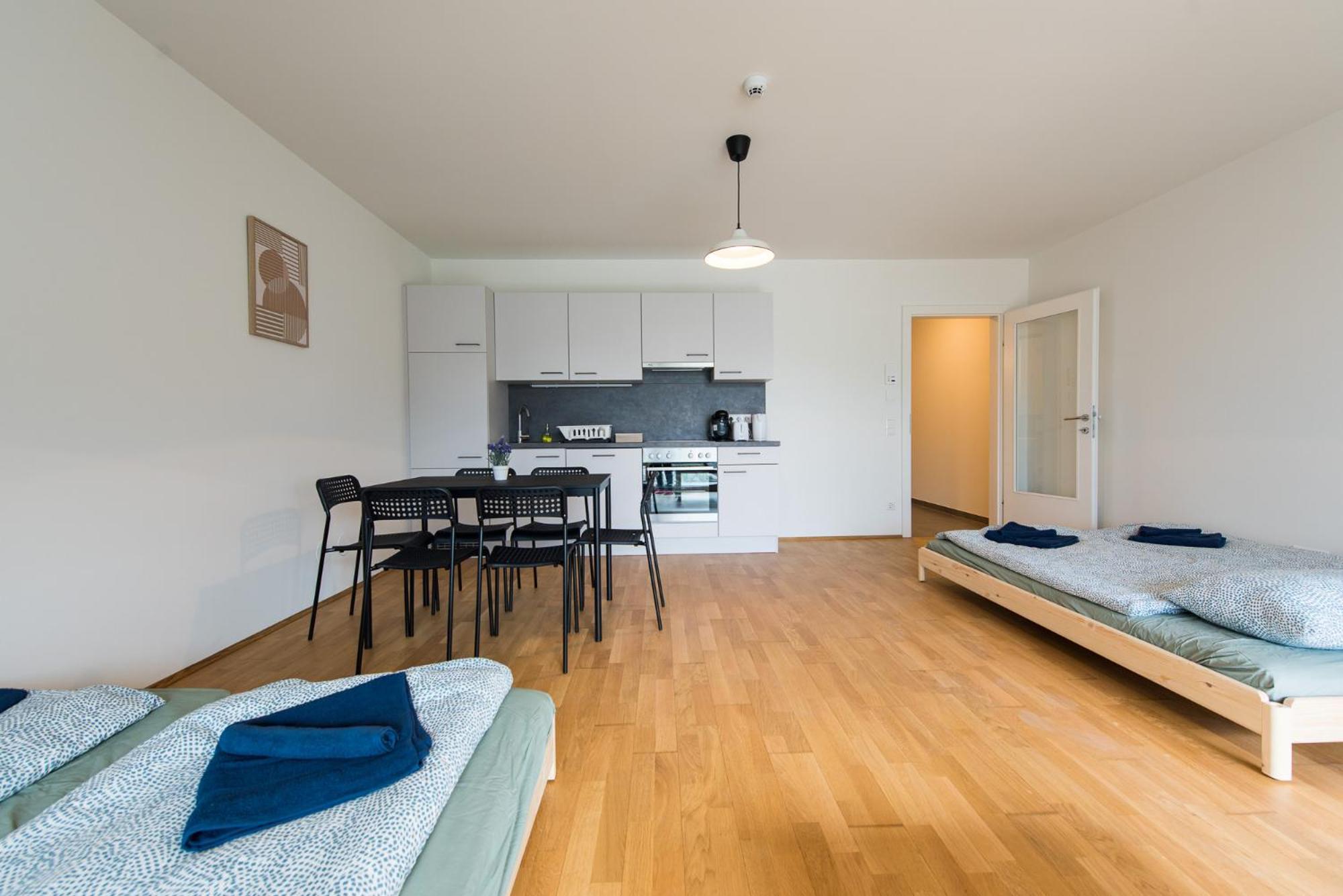 Muzeta Graz - Eco-Friendly Parkview Holiday Apartments In Graz'S Smart City المظهر الخارجي الصورة